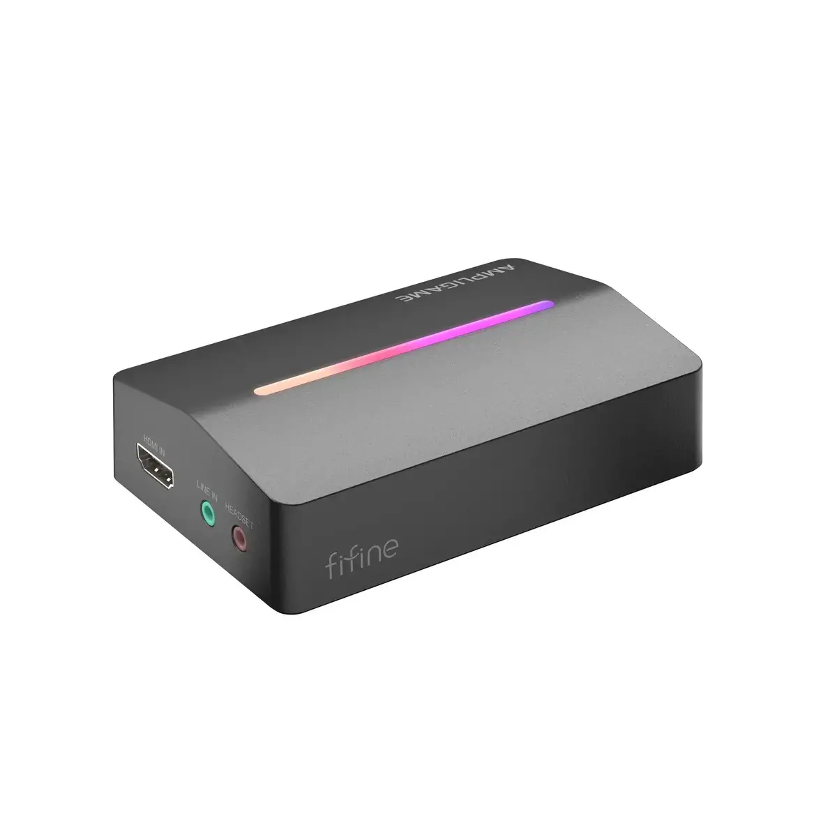 Fifine - Ampligame - V3 Hd1080p/60 Capture Card With Rgb - Kompaktowa Karta Przechwytu Wideo 1