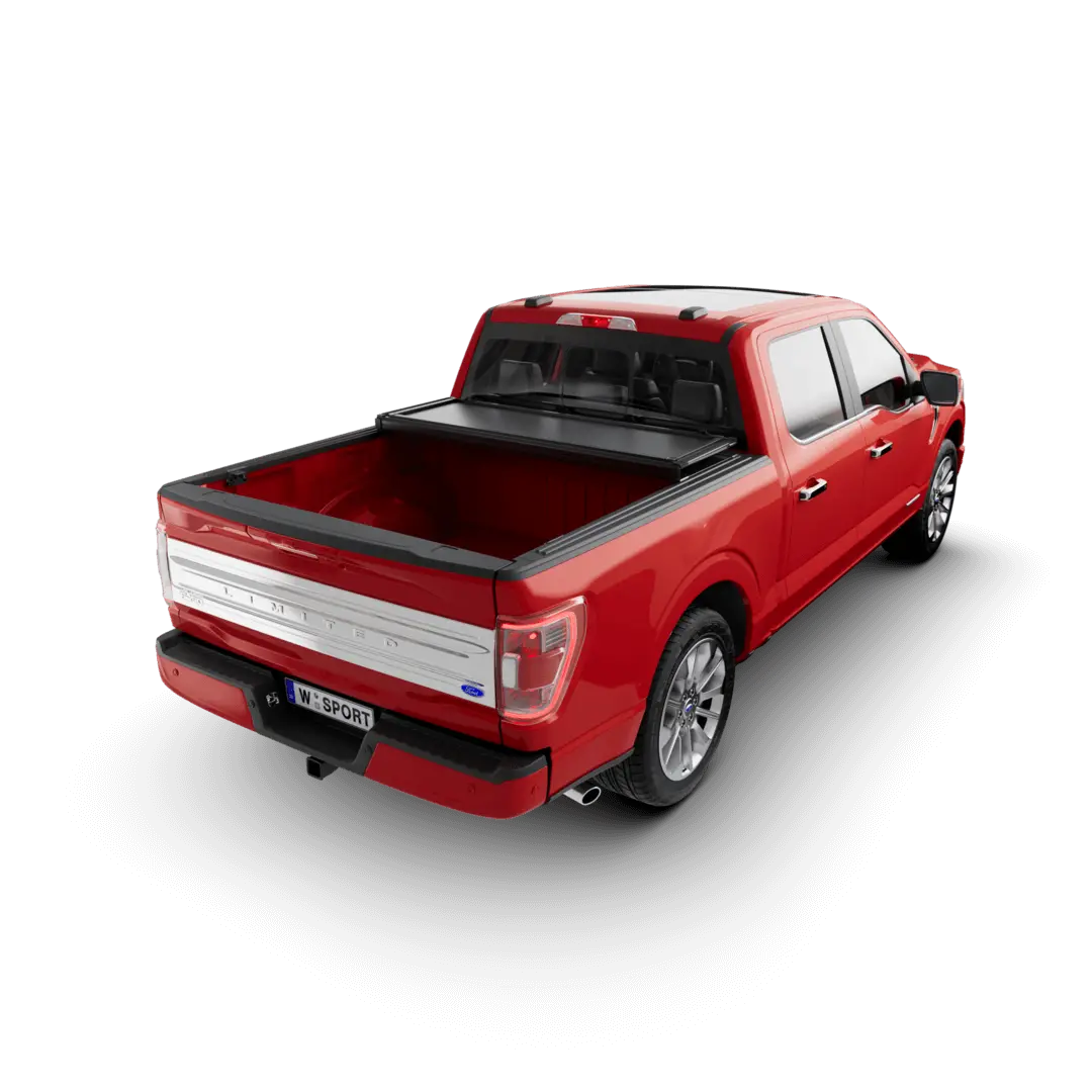 Worksport Al3 Aluminum Tri-Fold Full Bed Access Cover – Fits 2009–2014 Ford F-150 5'6" Short Bed 1