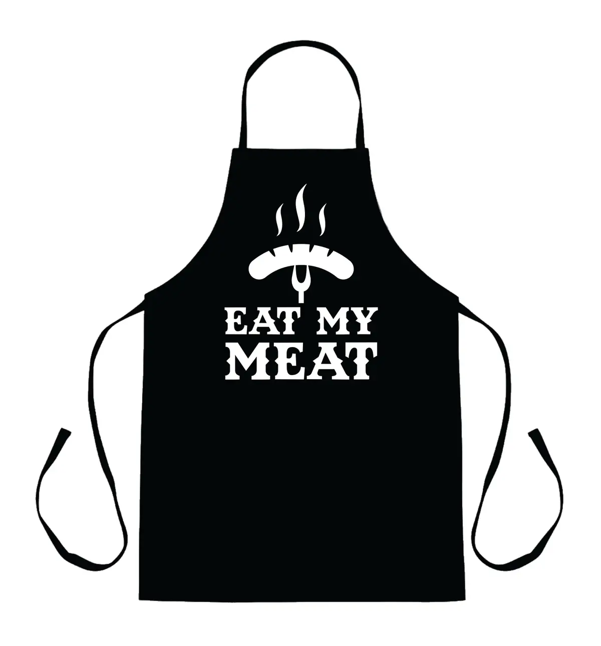 Eat My Meat V3 Apron Kitchen Bbq Barbeque Cook Grill Chef Bake Food Funny Gift Men Girls Mom Dad 1