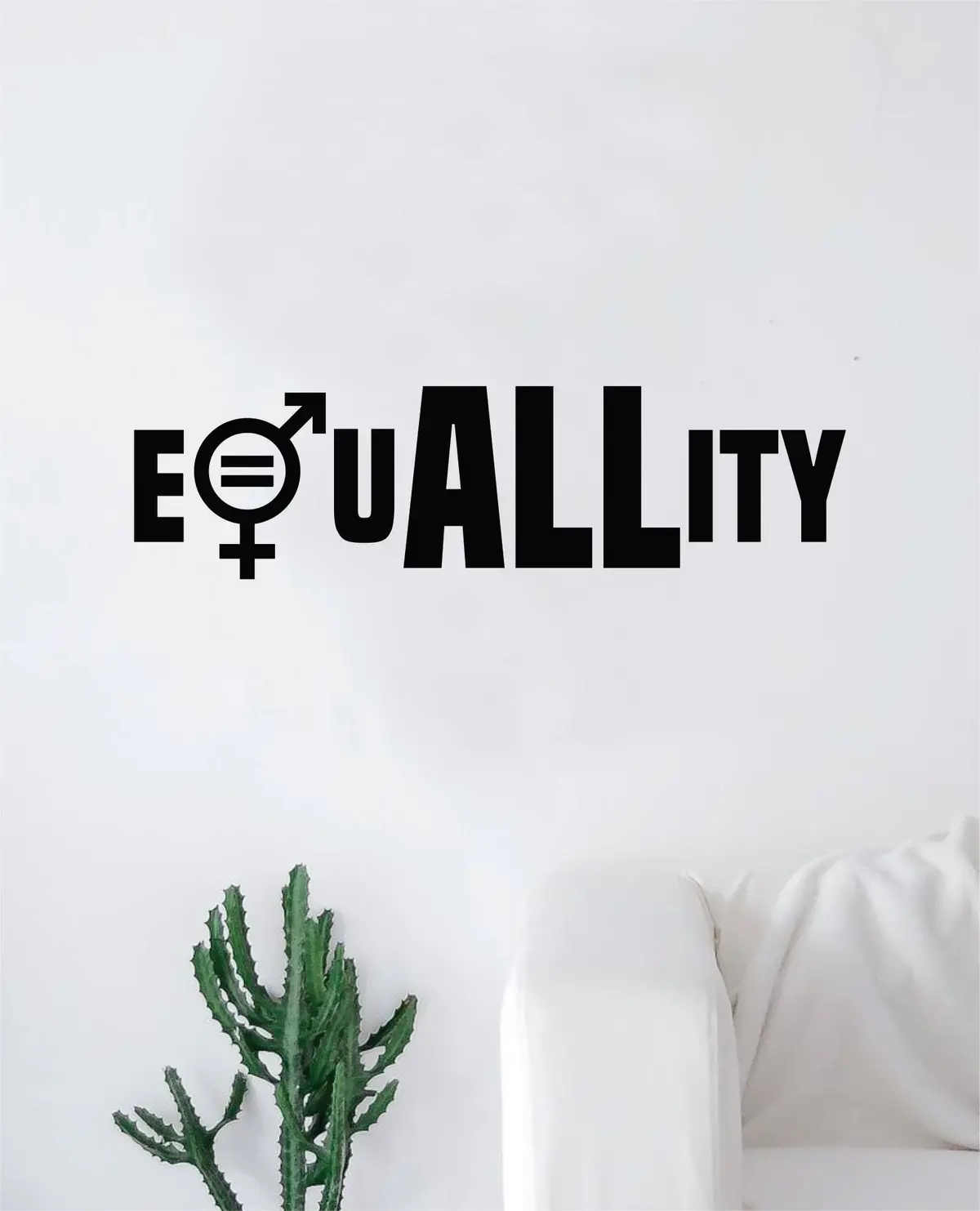 Equallity Quote Wall Decal Sticker Bedroom Room Art Vinyl Inspirational Equal Lgbtq Love Pride 1
