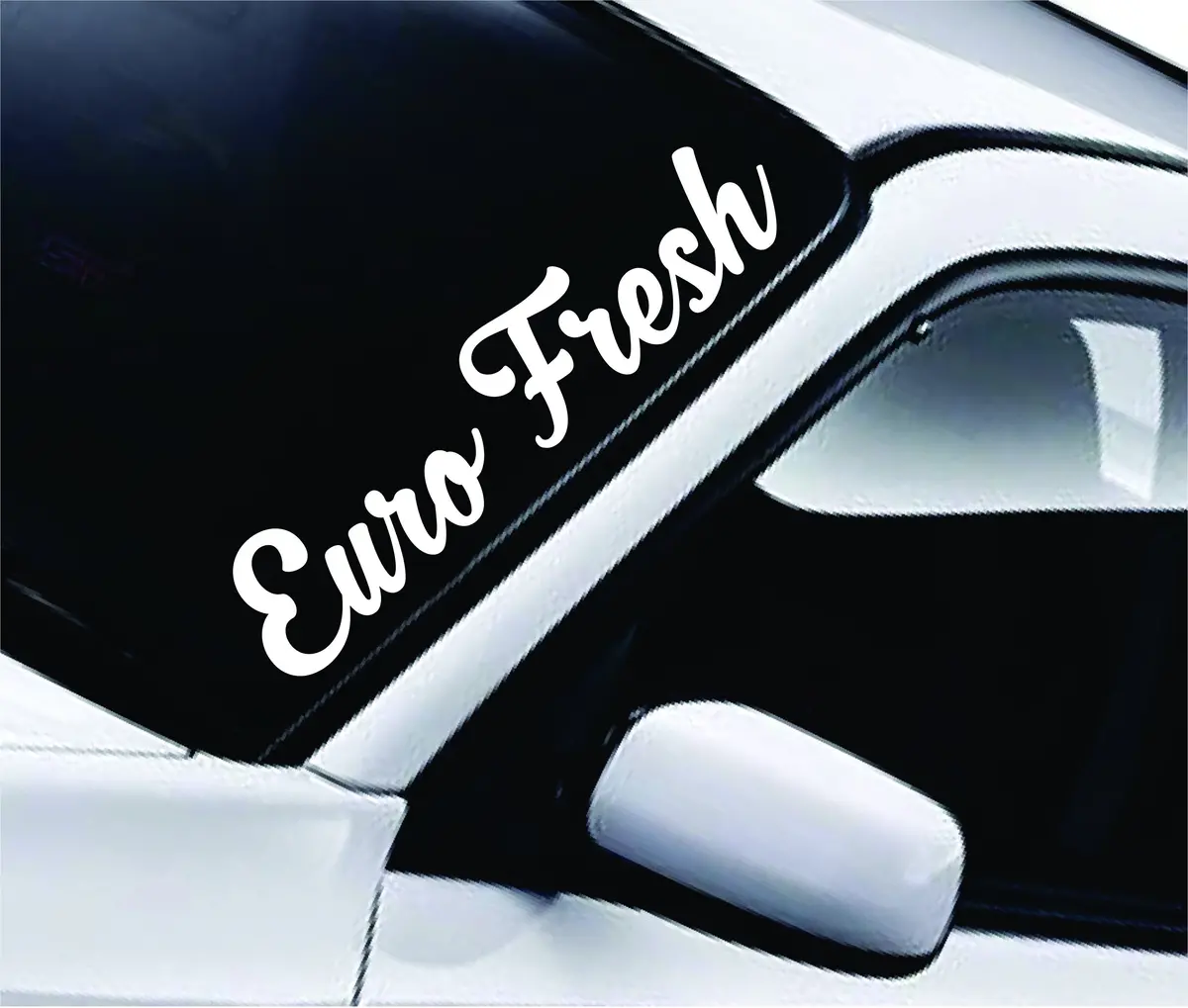 Euro Fresh Large Quote Design Sticker Vinyl Art Words Decor Car Truck Jdm Windshield Race Drift Window 1