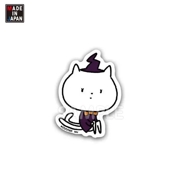 Facenekotomata001　フェイスステッカー　ね子とま太　ハロウィン 1