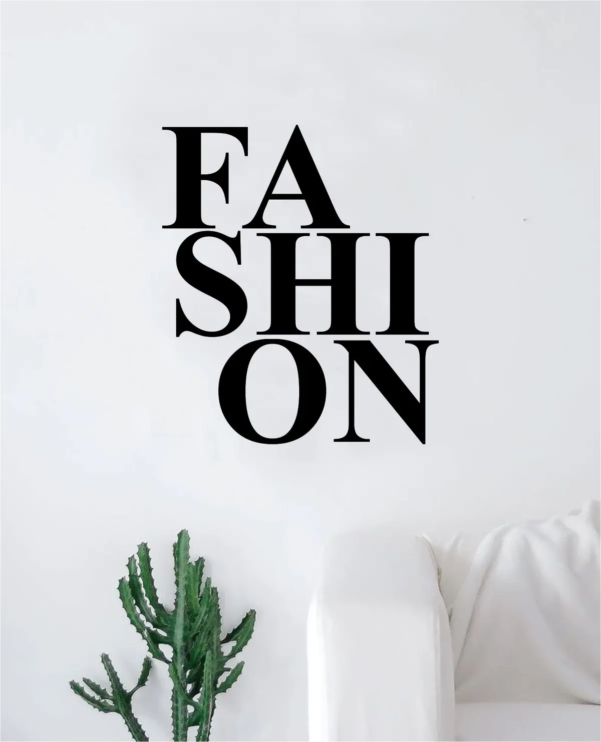 Fashion Decal Sticker Wall Vinyl Art Wall Bedroom Room Home Decor Motivational Inspirational Clothes Girls Boy 1