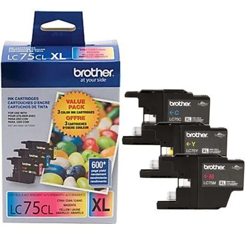 Lc753pks Ink Cartridge Color Pack For Mfcj6510dw, Mfcj6710 1