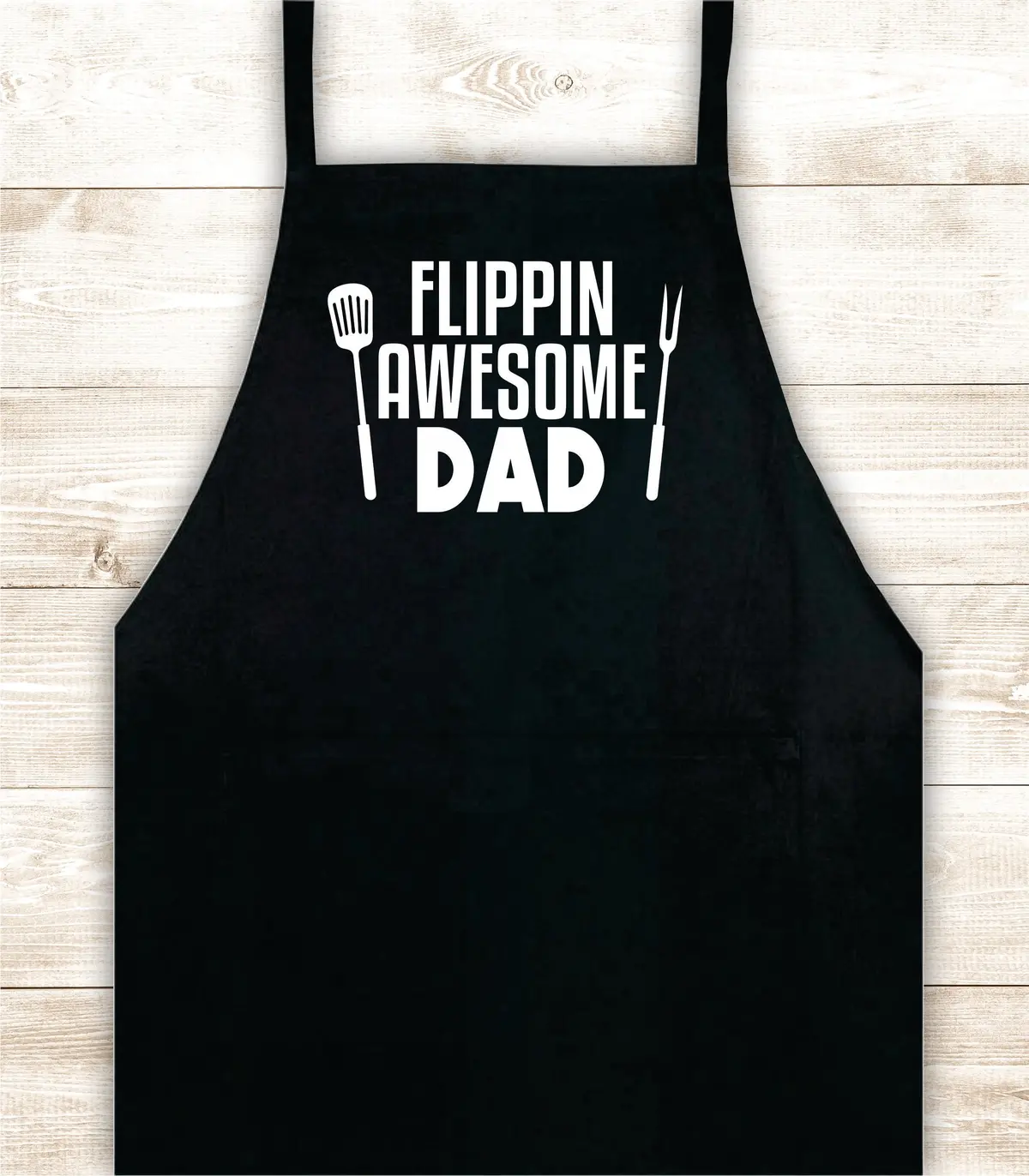 Flippin Awesome Dad Apron Heat Press Vinyl Bbq Barbeque Cook Grill Chef Bake Food Funny Gift Men Kitchen 1
