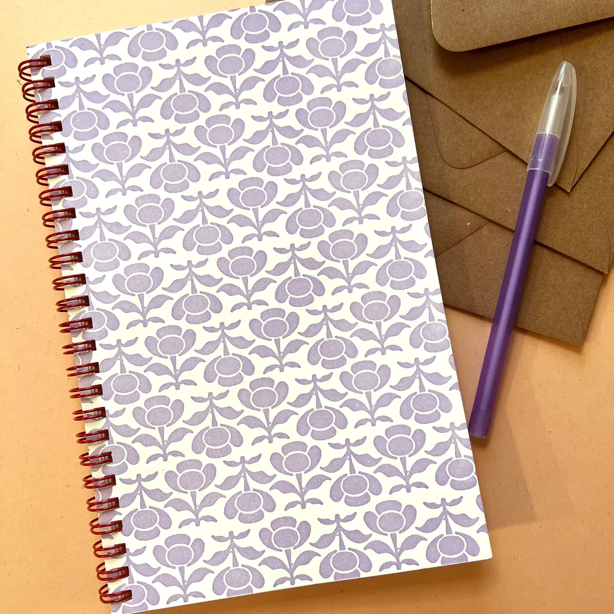 Purple Flowers - Journal 1