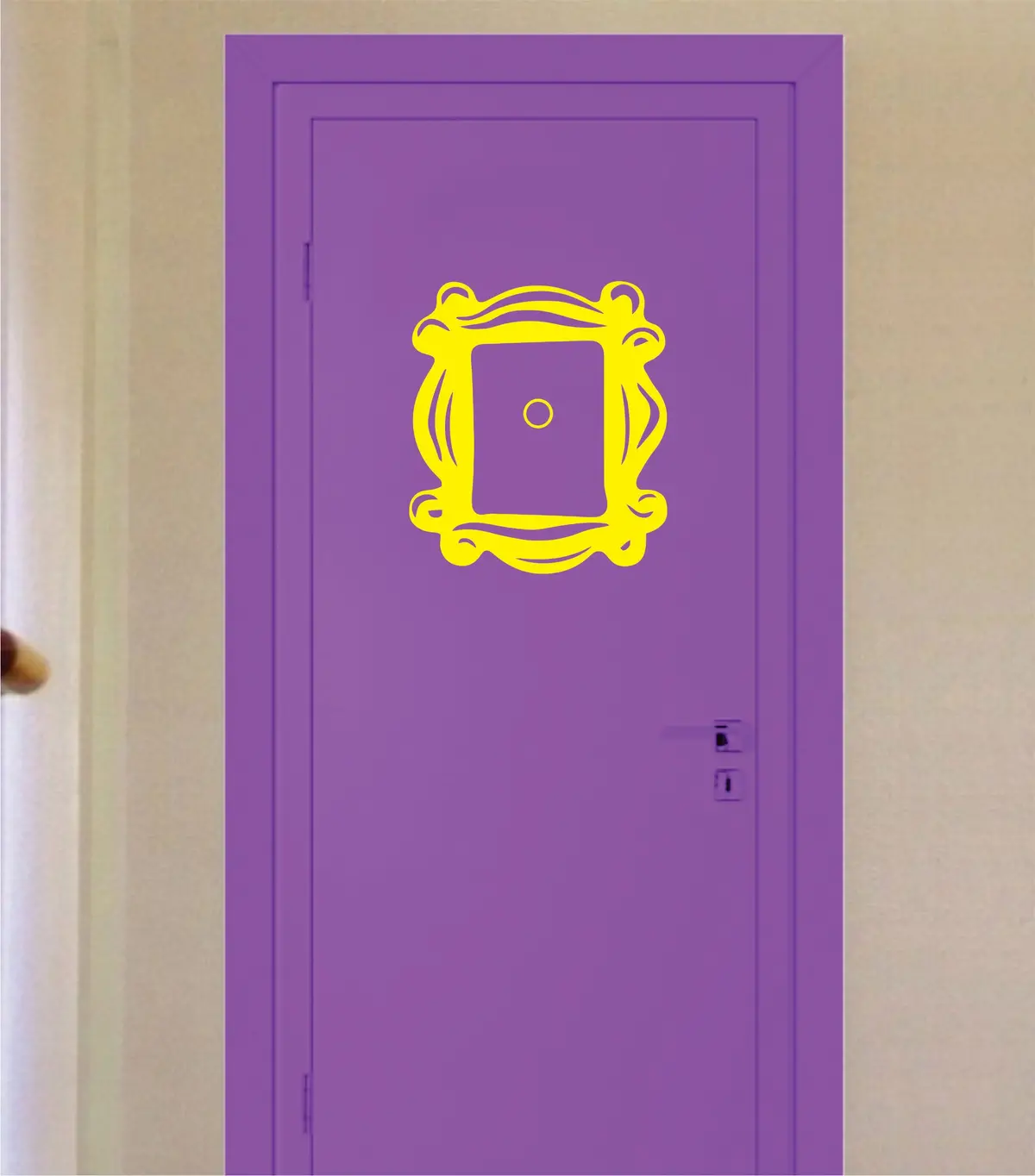 Friends Door Frame Wall Decal Sticker Vinyl Art Decor Room Funny Tv Show Teen 1