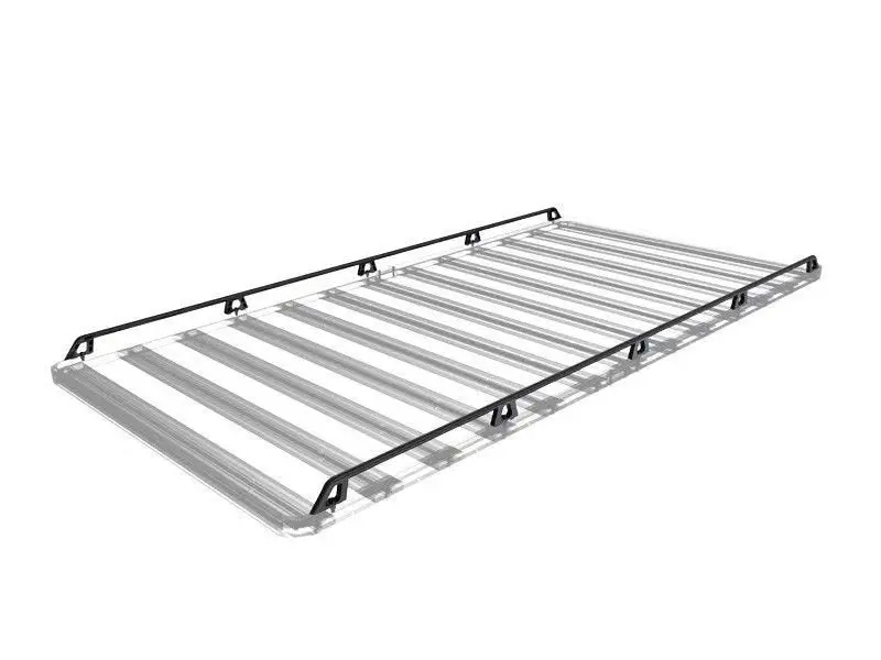 Front Runner Expedition Rail Kit – Side Rails For 2570Mm(L) Slimline Ii Roof Rack – Black Aluminum & Stainless Steel, Low-Profile Design (1Pc) 1