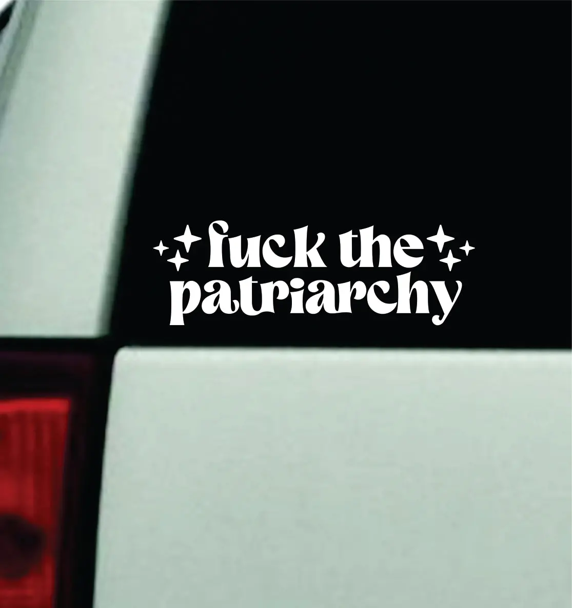 F The Patriarchy Car Decal Truck Window Windshield Jdm Bumper Sticker Vinyl Quote Men Girls Usa America Democrat Taylor Lyrics Eras 1