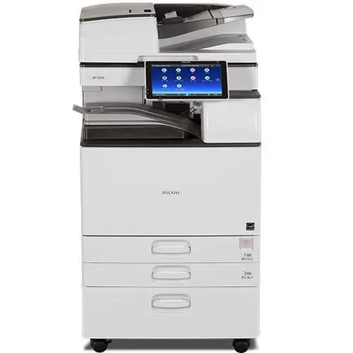$65/Month Ricoh Mp 3555 35 Ppm Black And White Laser Office Multifunction Printer, Scanner, Copier, Scan 2 Email 1