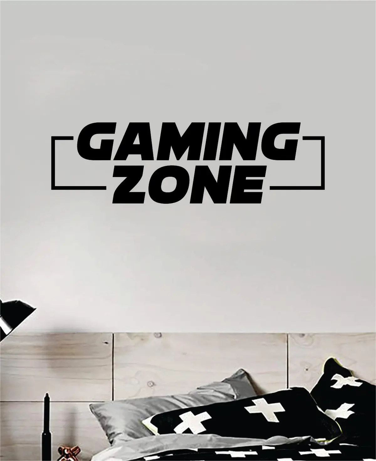 Gaming Zone V3 Video Game Decal Sticker Wall Vinyl Decor Art Home Bedroom Room Retro Nerd Teen Funny Gamer Kids Baby Xbox Ps4 1