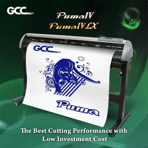 [57.87"] New Puma Window Tinting /Ppf & Vinyl Plotter Iv Gcc P4-132Lx W/Contour Cutting - Vinyl/Window Tint Cutter With Enhanced Aas Ii Contour Cutting System (Copy) 1
