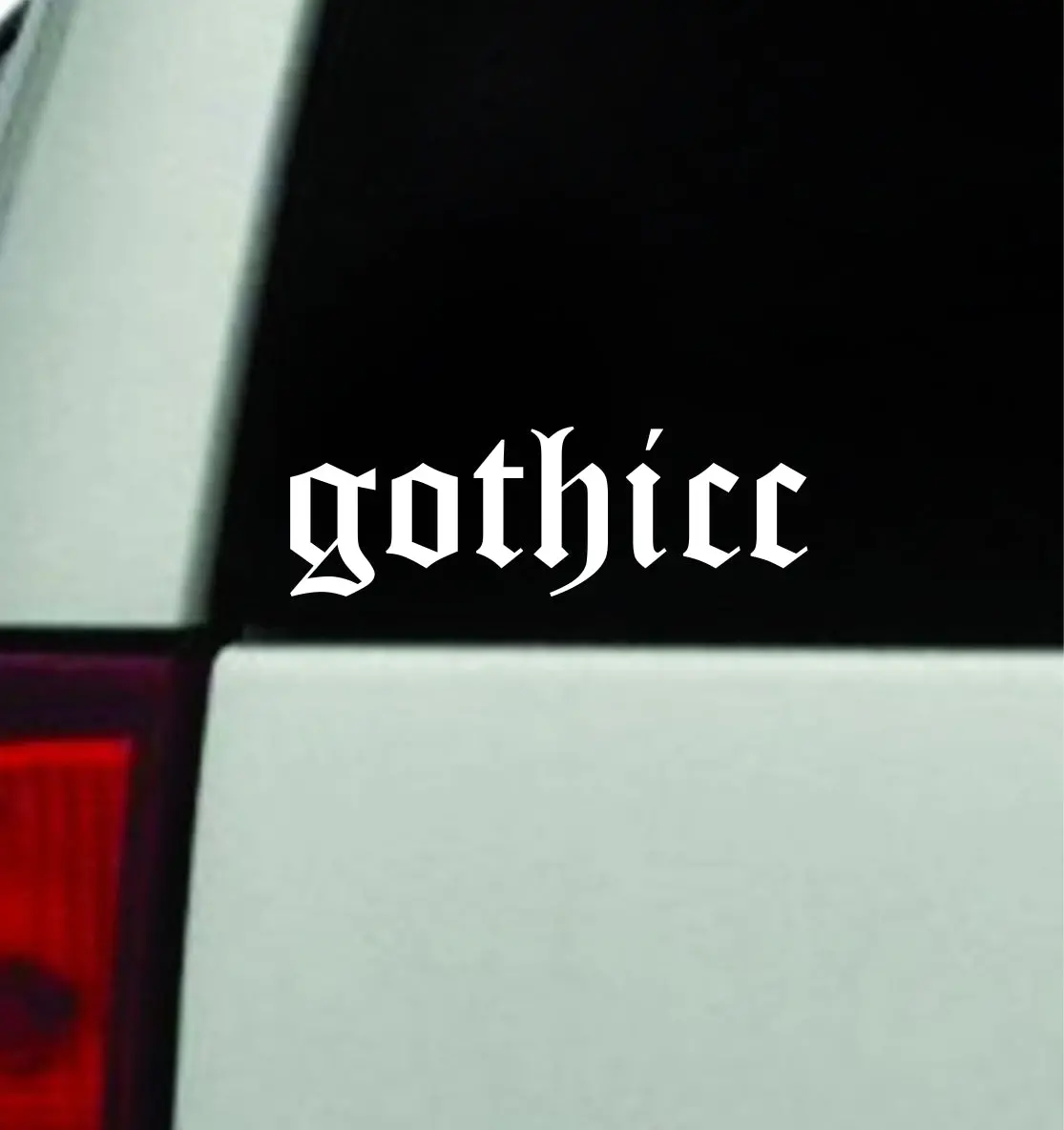 Gothicc Car Decal Truck Window Windshield Jdm Bumper Sticker Vinyl Quote Men Girls Music Emo Hardcore Metal Blegh Mosh 1