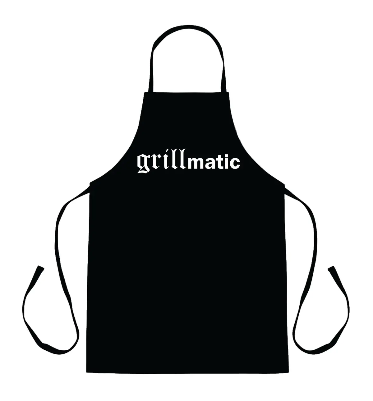 Grillmatic Apron Kitchen Bbq Barbeque Cook Grill Chef Bake Food Funny Gift Men Girls Mom Dad 1