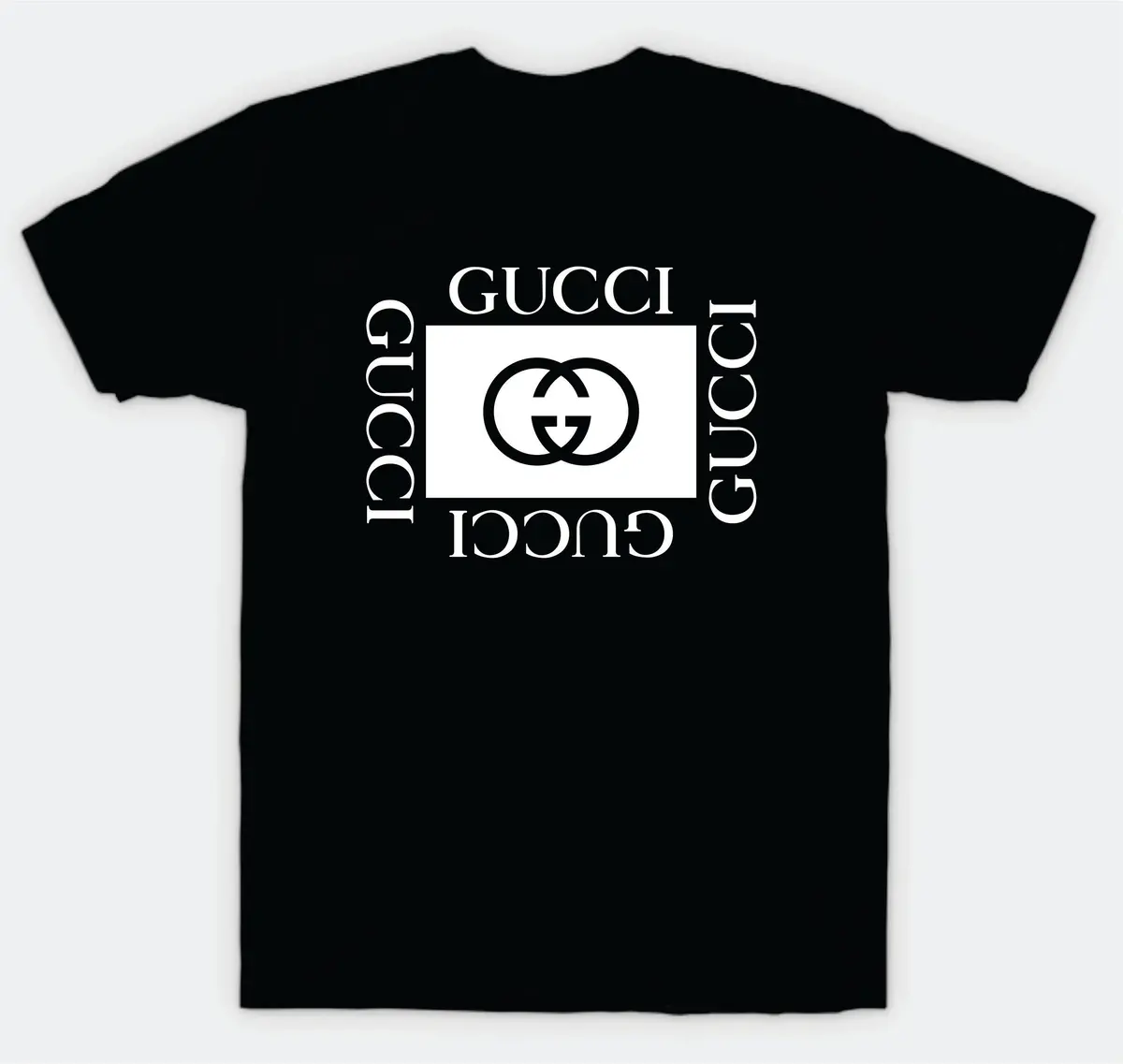Gucci Box T-Shirt Tee Shirt Vinyl Heat Press Custom Inspirational Quote Teen Kids Funny Girls Designer Brand Expensive Luxury 1