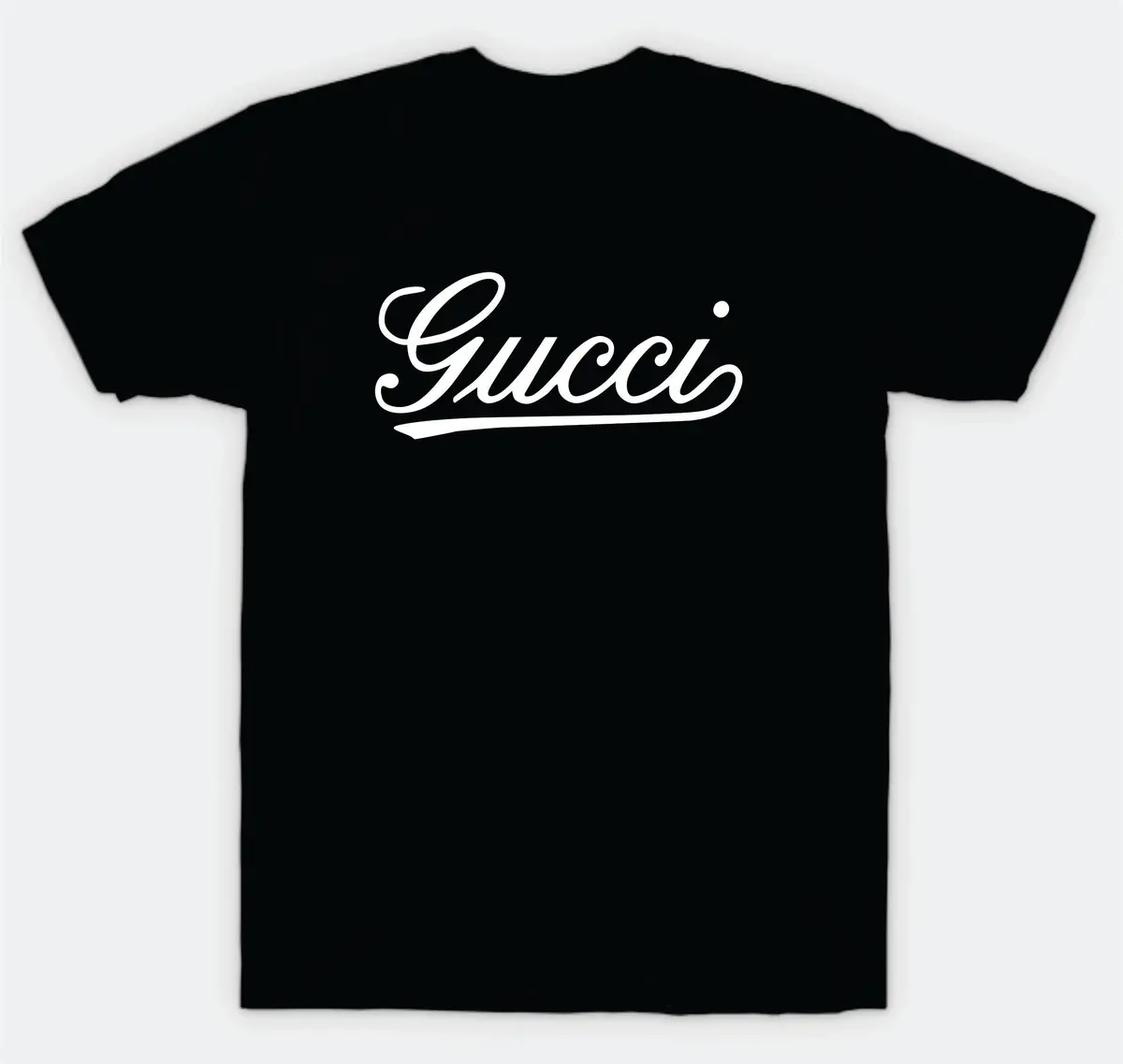 Gucci Cursive T-Shirt Tee Shirt Vinyl Heat Press Custom Inspirational Quote Teen Kids Funny Girls Designer Brand Expensive Luxury 1