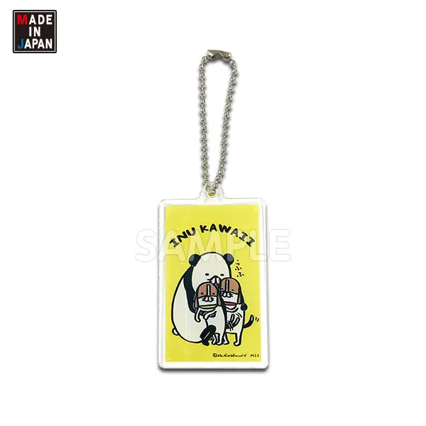 Hamb522ak　アクキー　パンダと犬　スティーヴン★スピルハンバーグ　アクリルキーホルダー 1
