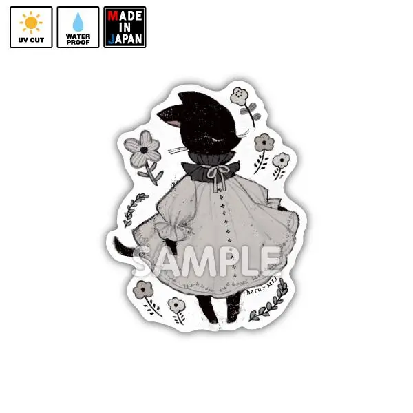 Haru005　ステッカー　Haru 1