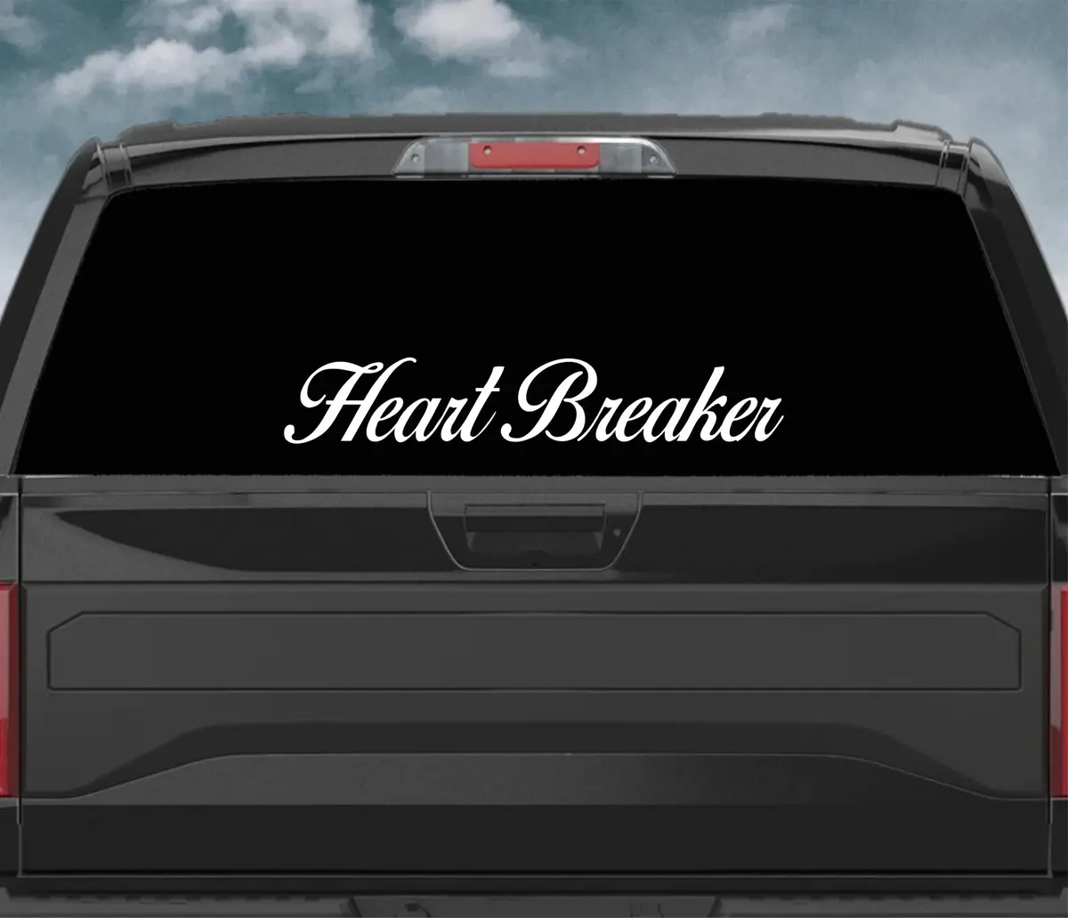 Heart Breaker V2 Wall Decal Car Truck Window Windshield Jdm Sticker Vinyl Lettering Quote Drift Boy Girl Funny Sadboyz Racing Men Broken Heart Club 1