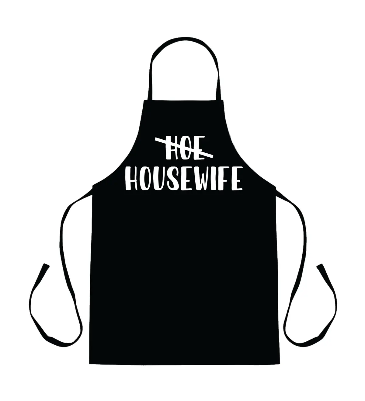 Housewife Apron Kitchen Bbq Barbeque Cook Grill Chef Bake Food Funny Gift Men Girls Mom Dad 1