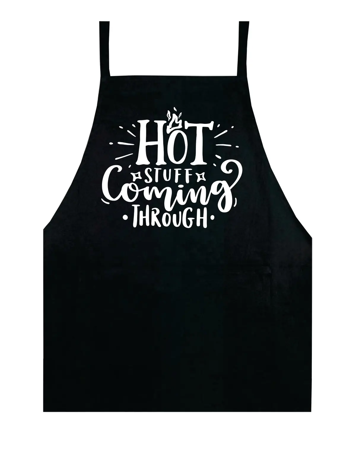 Hot Stuff Coming Through V2 Apron Kitchen Bbq Barbeque Cook Grill Chef Bake Food Funny Gift Men Girls Mom Dad Gift 1