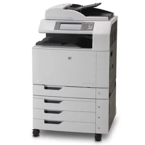 Repossessed - Hp Color Laserjet Cm6040 Mfp Printer Copier Scanner 1