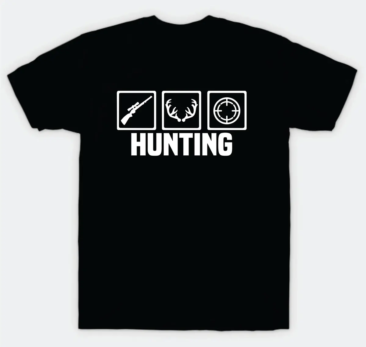 Hunting T-Shirt Tee Shirt Vinyl Heat Press Custom Quote Teen Kids Boy Girl Tshirt Sports Hunt Animals Deer 1