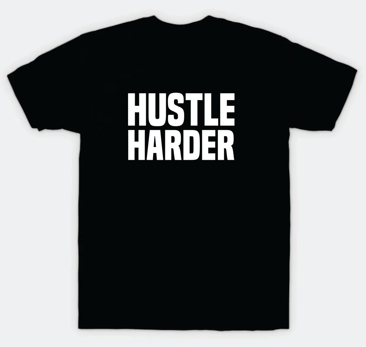 Hustle Harder T-Shirt Tee Shirt Vinyl Heat Press Custom Inspirational Quote Girls Motivational Sports Gym Fitness Lift 1