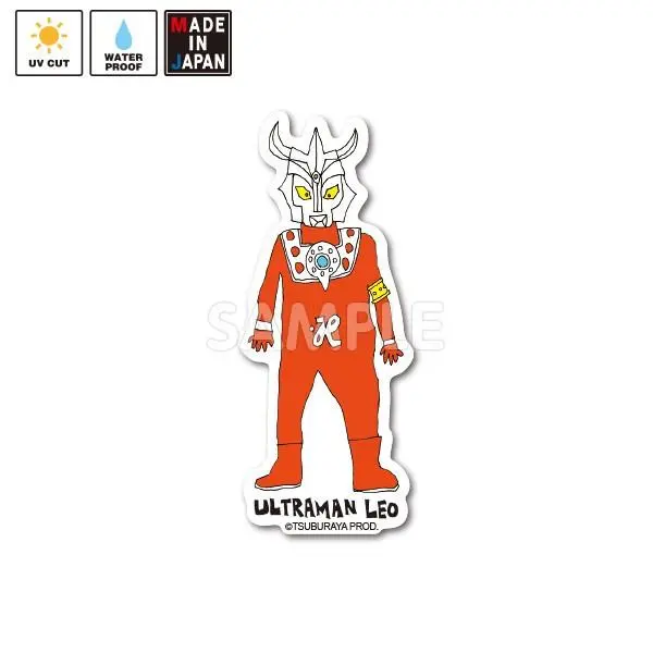 Hz-Utm008　ステッカー　ウルトラマンレオ 1