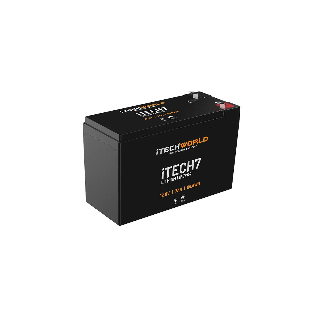 Itech7 | Deep Cycle Lithium Battery | Lifepo4 7Ah 1