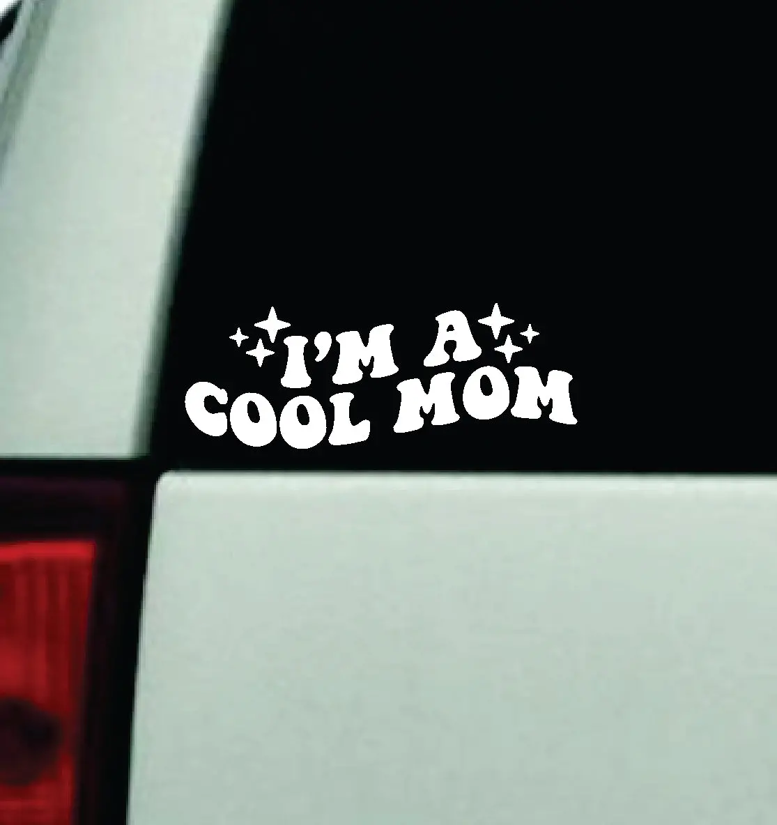 I'm A Cool Mom Car Decal Truck Window Windshield Mirror Jdm Bumper Sticker Vinyl Quote Girls Funny Milf Trendy Cute Aesthetic Groovy 1