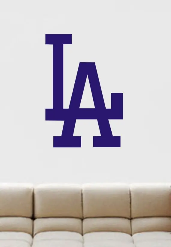 La Los Angeles Logo Design Decal Sticker Wall Vinyl Decor Art 1