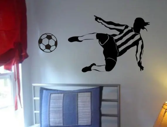 Soccer Goalie Sports Decal Sticker Wall Vinyl 1