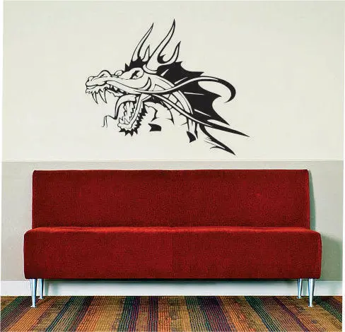 Dragon Version 3 Design Decal Sticker Wall Vinyl Decor Art 1