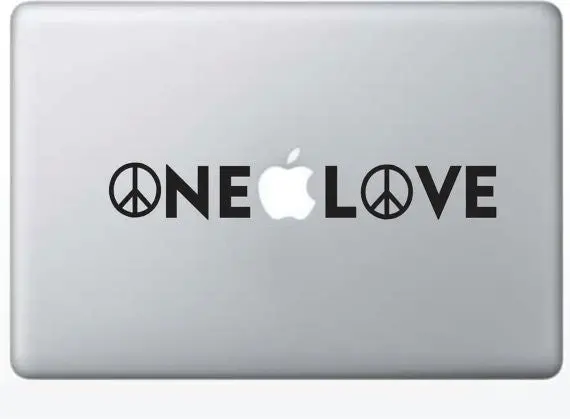 One Love Peace Bob Marley Laptop Decal Sticker Wall Vinyl Art Design 1