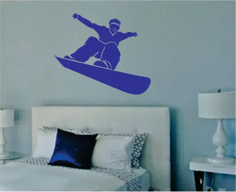 Snowboarder Version 2 Design Sports Decal Sticker Wall Vinyl 1
