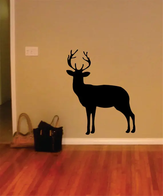 Deer Version 1 Animal Design Decal Sticker Wall Vinyl Art Decor Home 1