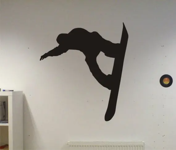 Snowboarder Version 1 Design Sports Decal Sticker Wall Vinyl 1