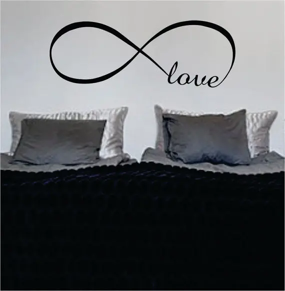 Infinite Love Quote Tattoo Design Decal Sticker Wall Vinyl Decor Art 1