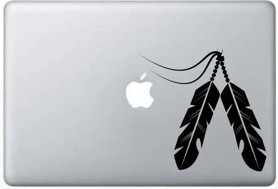 Feathers Beautiful Laptop Decal Sticker Wall Vinyl Art Design 1
