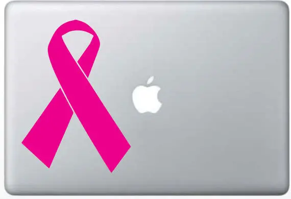 Breast Cancer Ribbon Laptop Decal Sticker Wall Vinyl Art Design 1