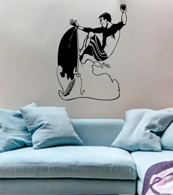 Surfer Version 5 Design Sports Decal Sticker Wall Vinyl 1