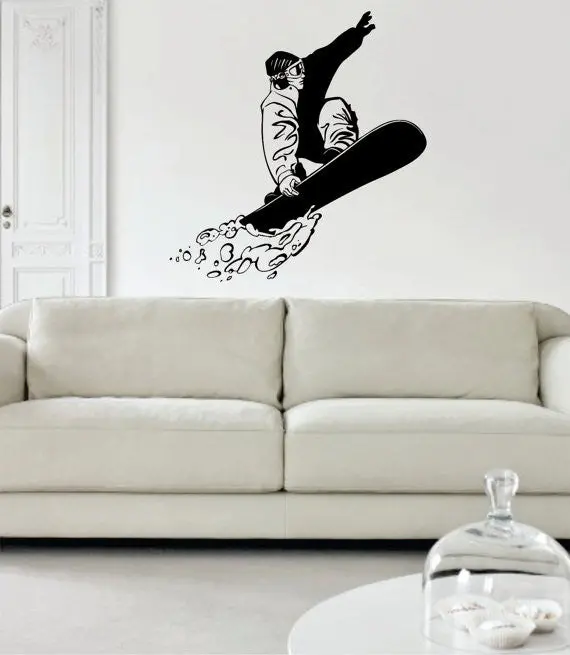 Snowboarder Version 3 Design Sports Decal Sticker Wall Vinyl 1