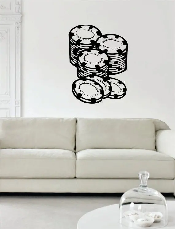 Chips Design Decal Sticker Wall Vinyl Decor Art 1