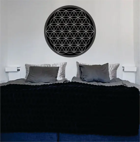 Flower Of Life Version 1 Sacred Geometry Decal Sticker Wall Vinyl 1
