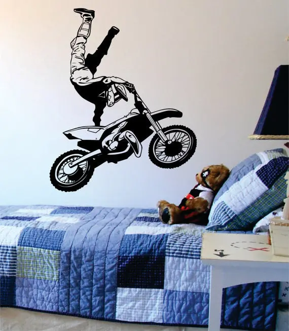 Dirtbiker Version 5 Moto X Design Sports Decal Sticker Wall Vinyl 1
