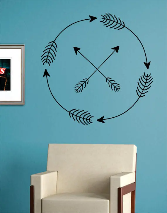 Cool Arrows Design Version 1 Nautical Decal Sticker Wall Vinyl Decor Art 1