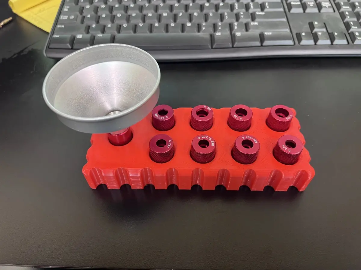 Gun Powder Funnel Tray 1