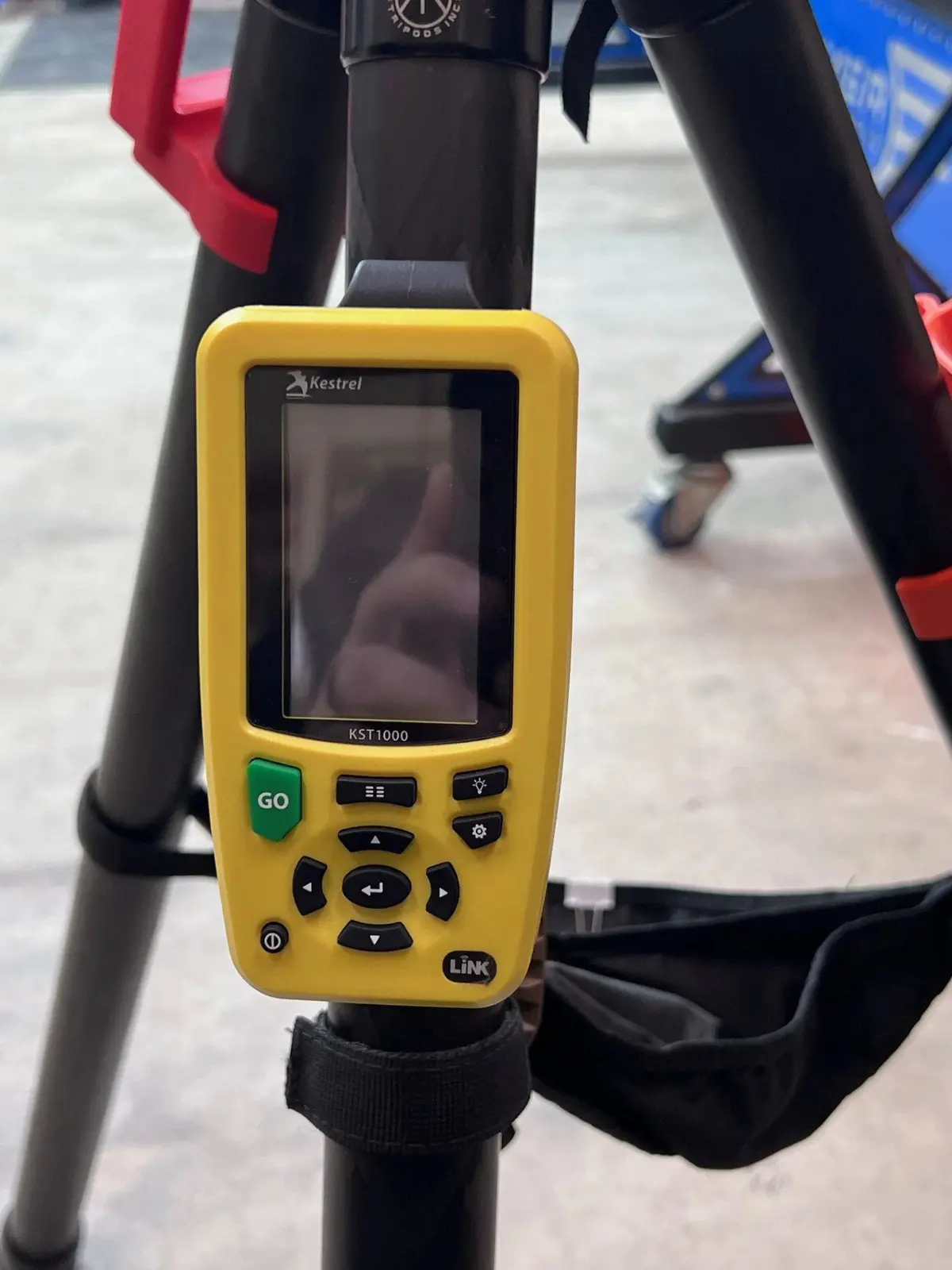 Tripod Leg Mount For Kestrel Kst 1000 Shot Timer 3D Printed 1