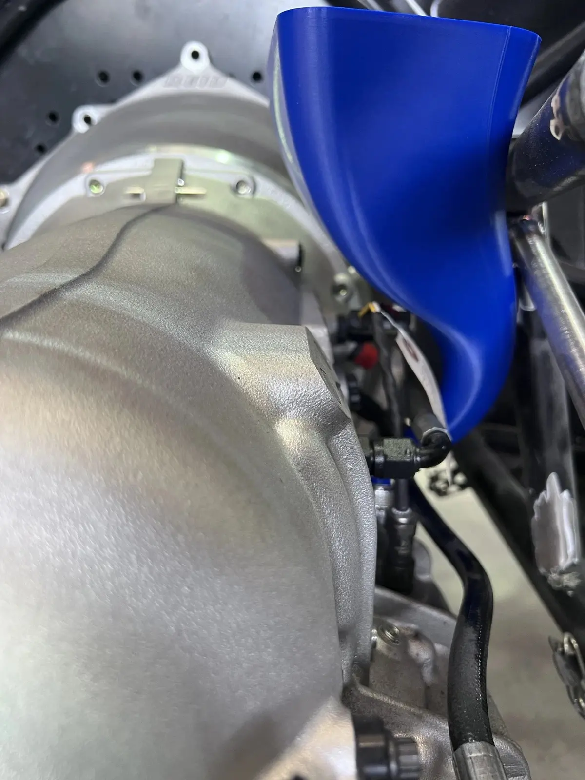 Transmission Funnel For Lokar Shorty Dipstick, Double Frame Rail, Dump Valve, Lock Up, Racecar/Promod 1